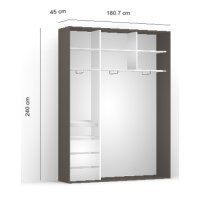 DRESSING LEX 181-240-45 A GRI/DWO